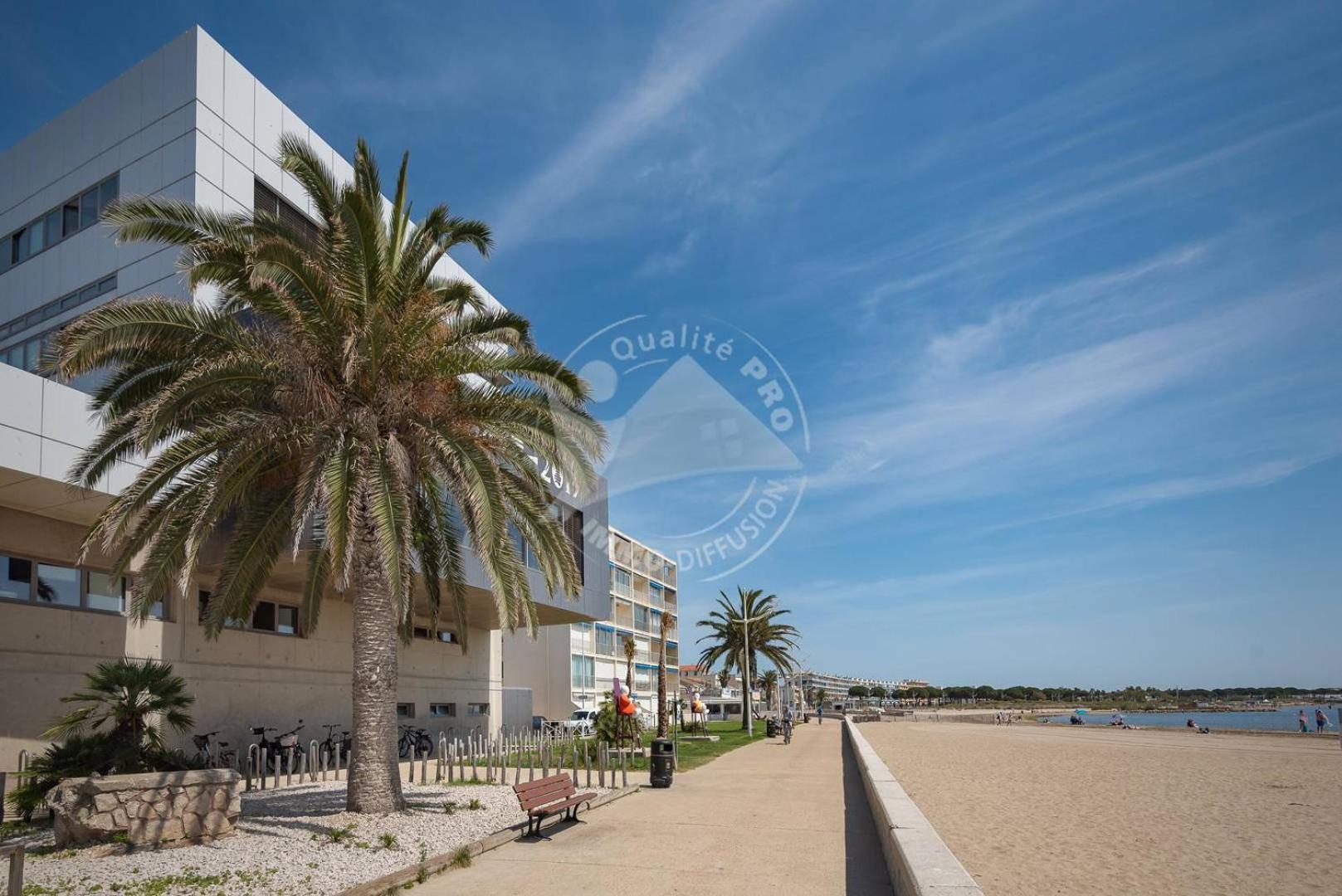 As21932 - Appartement P3 Magnifique Vue Mer En Dernier Etage Sur Le Front De Mer เลอ โกร-ดู-รัว ภายนอก รูปภาพ